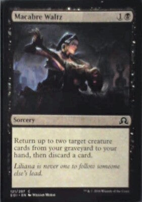 Macabre Waltz - Shadows over Innistrad: #121, Magic: The Gathering Nm R144