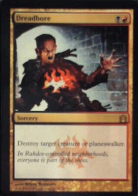 Dreadbore - Return to Ravnica: #157, Magic: The Gathering Nm R236