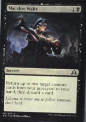 Macabre Waltz - Shadows over Innistrad: #121, Magic: The Gathering Nm R87
