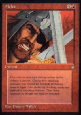 Melee - Ice Age: #200, Magic: The Gathering Nm R125