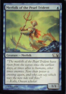 Merfolk of the Pearl Trident - Magic 2013 (M13): #60, MTG Nm R244
