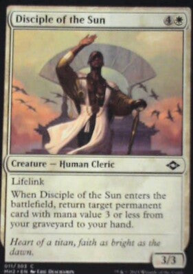Disciple of the Sun - Modern Horizons 2: #11, Magic: The Gathering Nm R130