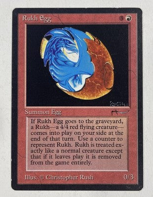 Rukh Egg Arabian Nights LP Light Play MTG Magic The Gathering