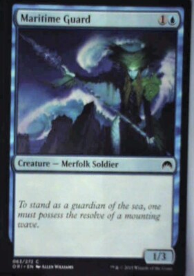 Maritime Guard - Magic Origins: #63, Magic: The Gathering Nm R187