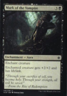 Mark of the Vampire - Ixalan: #113, Magic: The Gathering Nm R205