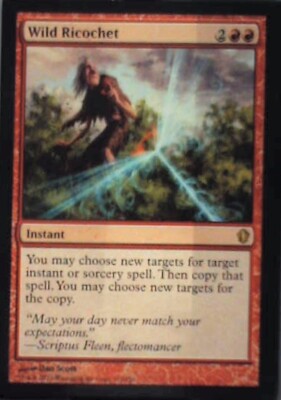 Wild Ricochet - Commander 2013: #132, Magic: The Gathering Nm R235