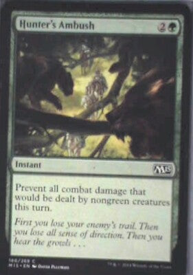Hunter's Ambush - Magic 2015 (M15): #180, Magic: The Gathering Nm R132