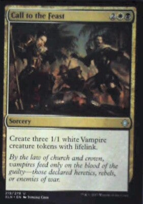 Call to the Feast - Ixalan: #219, Magic: The Gathering Nm R145