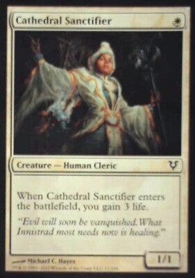 Cathedral Sanctifier - Avacyn Restored: #11, Magic: The Gathering Nm R178