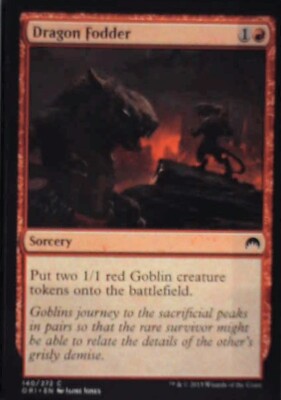 Dragon Fodder - Magic Origins: #140, Magic: The Gathering Nm R241