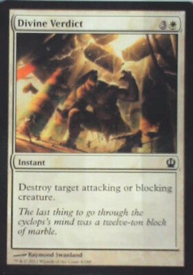 Divine Verdict - Theros: #8, Magic: The Gathering Nm R105