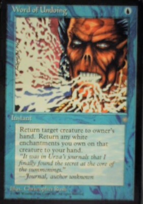 Word of Undoing - Ice Age: #108, Magic: The Gathering Lp R112