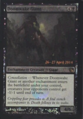 Doomwake Giant - Prerelease Cards: #66, Magic: The Gathering - Foil Nm R246