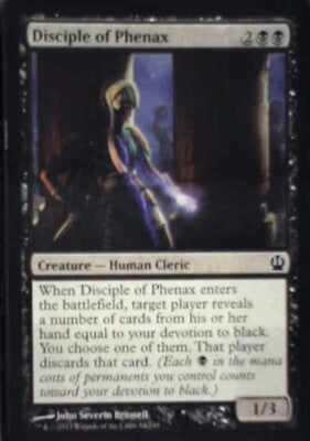 Disciple of Phenax - Theros: #84, Magic: The Gathering Nm R52