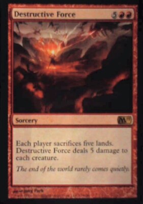 Destructive Force - Magic 2011 (M11): #133, Magic: The Gathering Nm R236