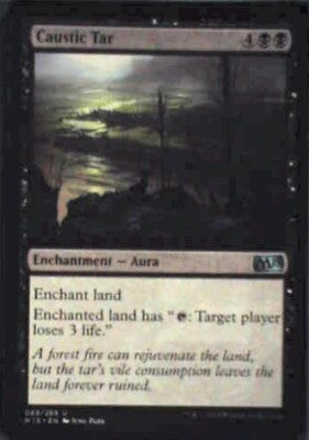 Caustic Tar - Magic 2015 (M15): #89, Magic: The Gathering Nm R113