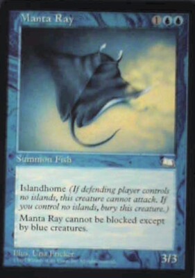 Manta Ray - Weatherlight: #42, Magic: The Gathering Lp R112