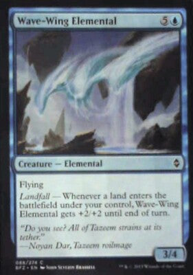 Wave-Wing Elemental - Battle for Zendikar: #88, Magic: The Gathering Nm R78