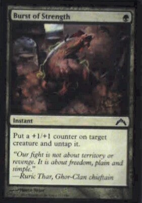 Burst of Strength - Gatecrash: #115, Magic: The Gathering Nm R32