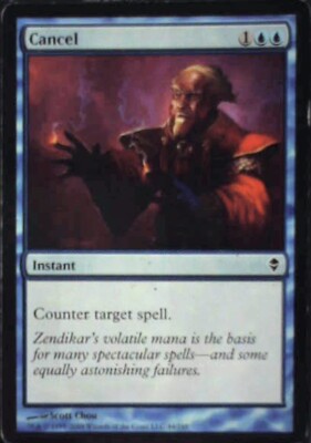 Cancel - Zendikar: #44, Magic: The Gathering Lp R38