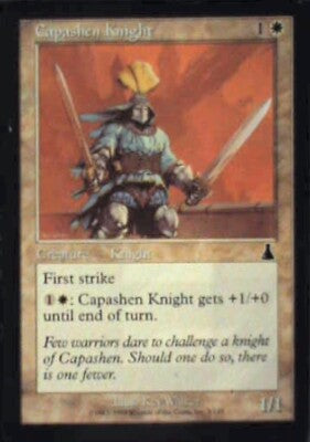 Capashen Knight - Urza's Destiny: #3, Magic: The Gathering Lp R36