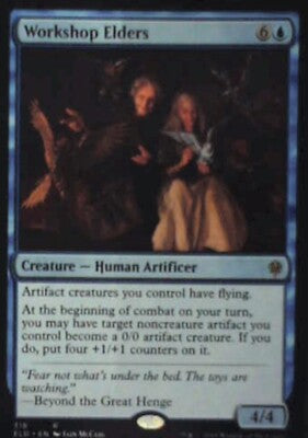 Workshop Elders - Throne of Eldraine: #318, Magic: The Gathering Nm R53