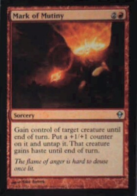 Mark of Mutiny - Zendikar: #137, Magic: The Gathering Nm R155