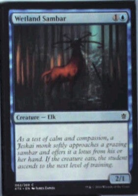 Wetland Sambar - Khans of Tarkir: #62, Magic: The Gathering Nm R240