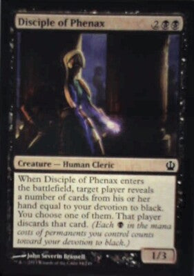 Disciple of Phenax - Theros: #84, Magic: The Gathering Nm R130