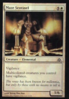 Maze Sentinel - Dragon's Maze: #4, Magic: The Gathering Nm R146