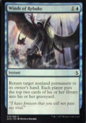 Winds of Rebuke - Amonkhet: #76, Magic: The Gathering Nm R84