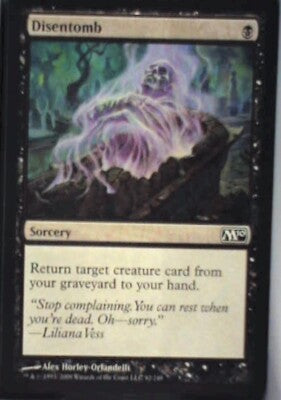Disentomb - Magic 2010 (M10): #92, Magic: The Gathering Nm R115