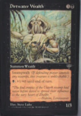 Dirtwater Wraith - Mirage: #117, Magic: The Gathering Nm R138