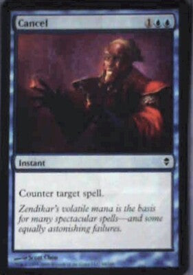 Cancel - Zendikar: #44, Magic: The Gathering Nm R149