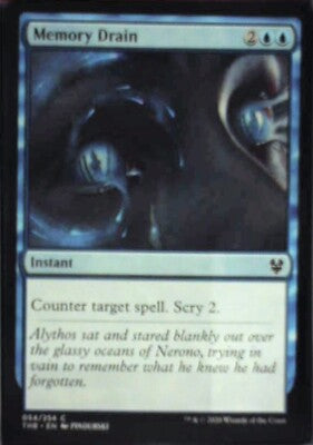 Memory Drain - Theros Beyond Death: #54, Magic: The Gathering Nm R240
