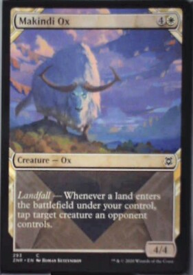 Makindi Ox (Showcase) - Zendikar Rising: #293, Magic: The Gathering Nm R51