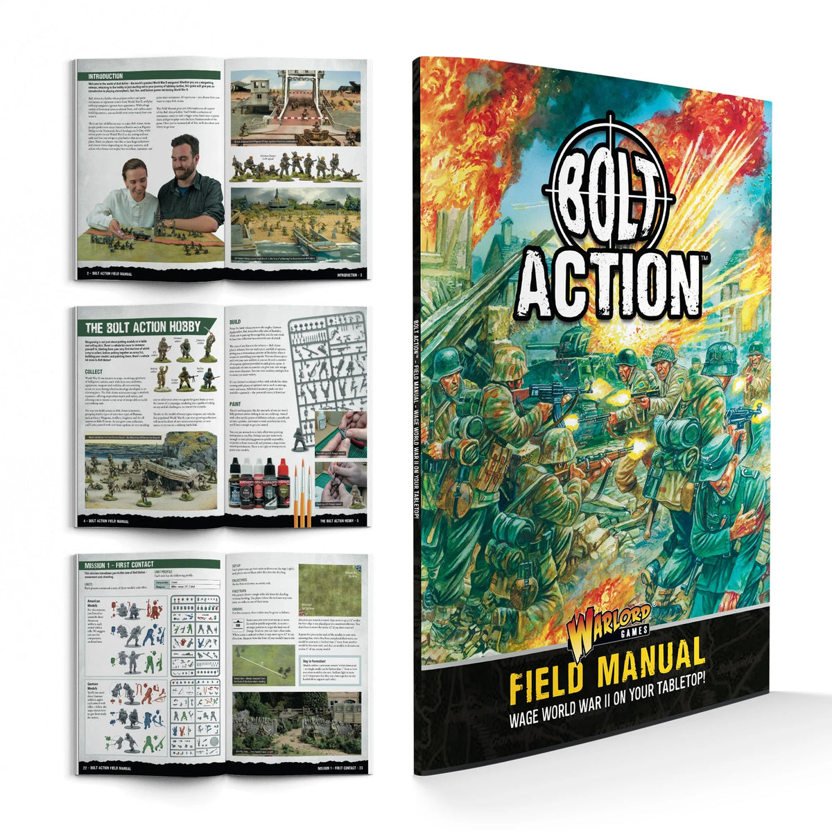 Bolt Action Starter Set Germany The Axis United States