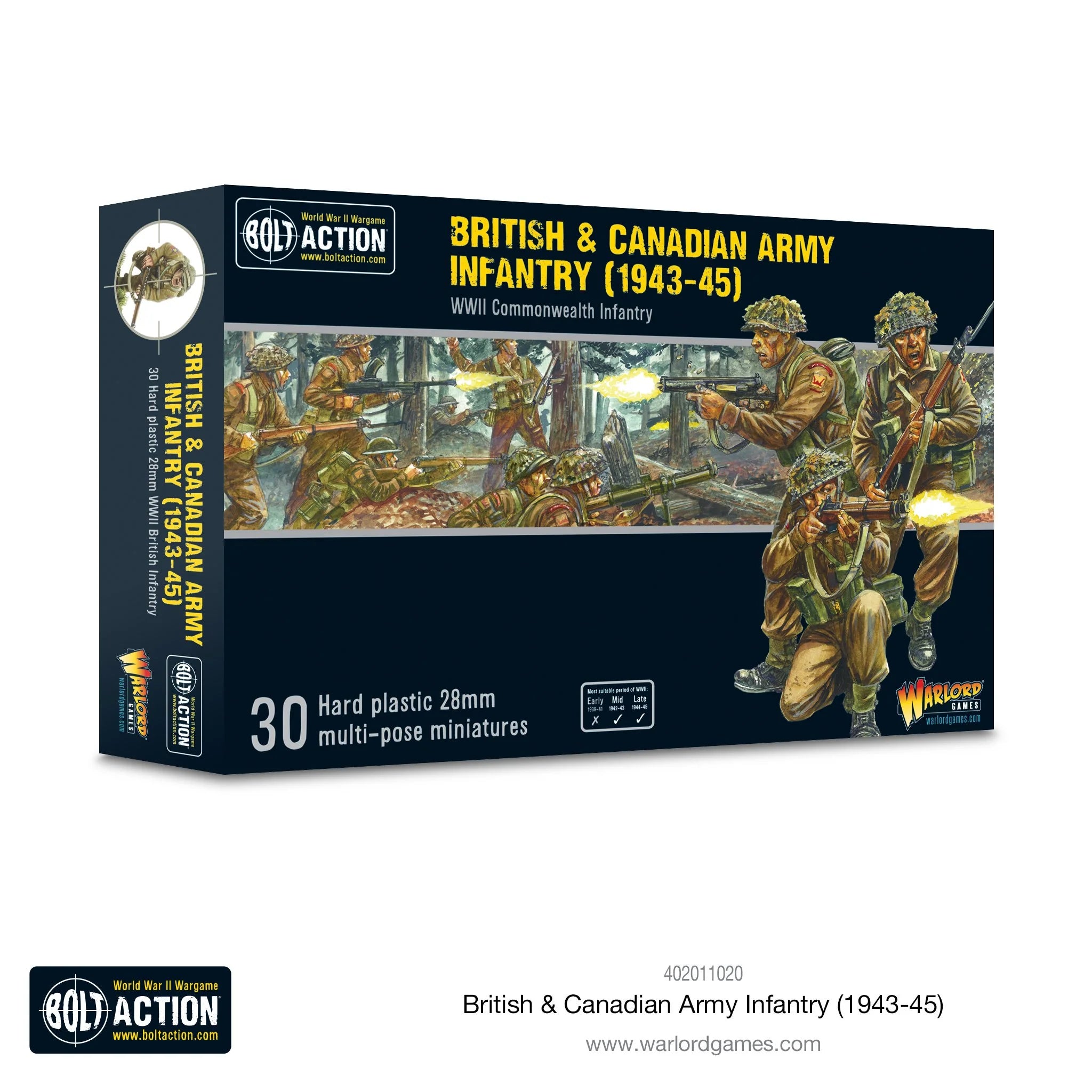 British & Canadian Infantry (1943-45) Canadians Great Britain
