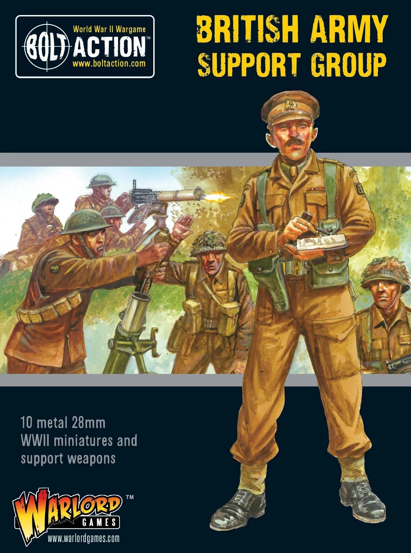 British Army support group Great Britain