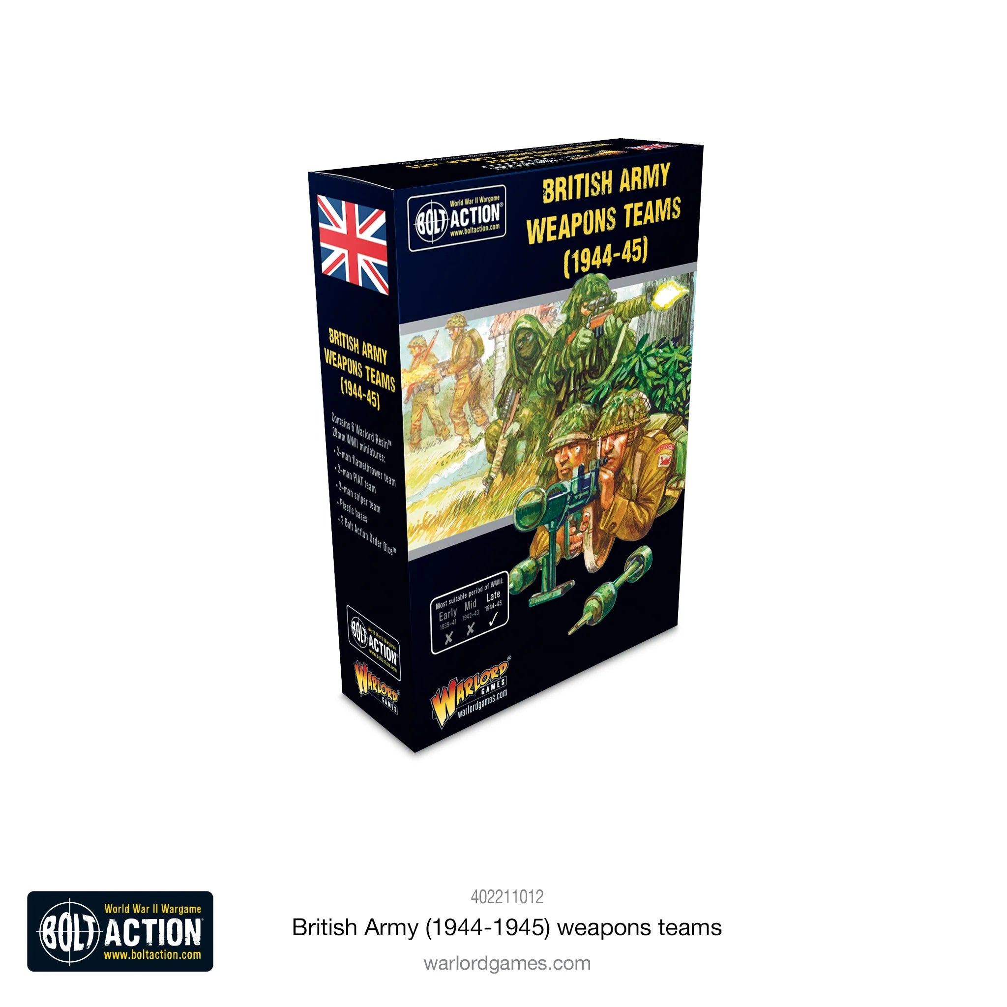 British Army (1944-45) weapons teams Great Britain