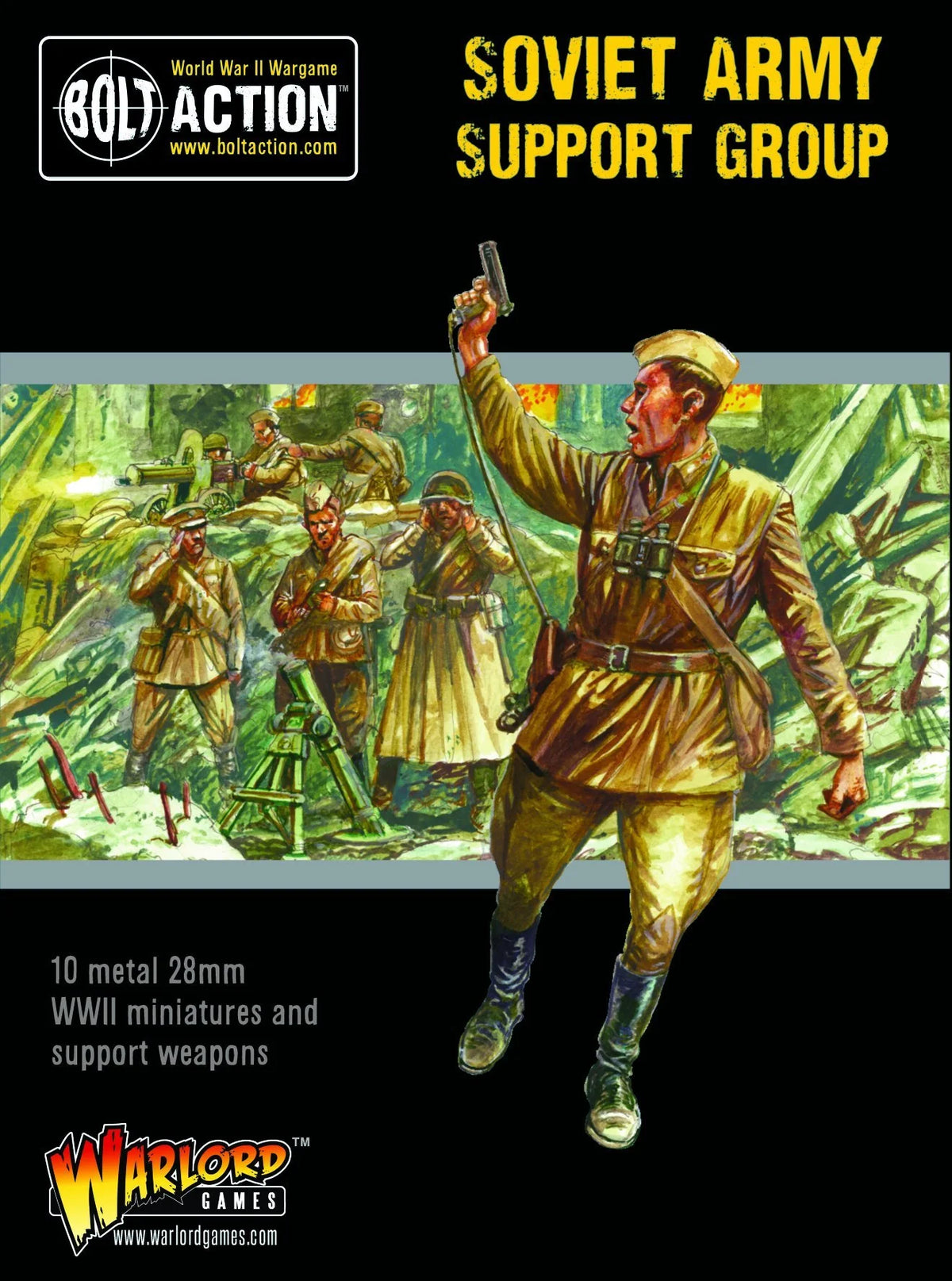 Bolt Action Soviet Army support group Soviet Bloc