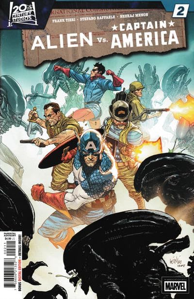 ALIEN VS. CAPTAIN AMERICA #2