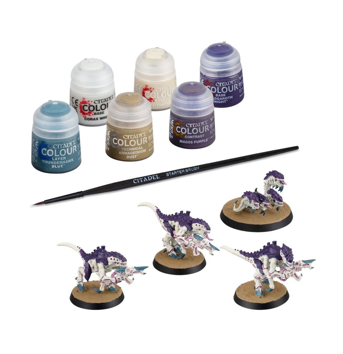 Termagants and Ripper Swarm + Paints Set Tyranids