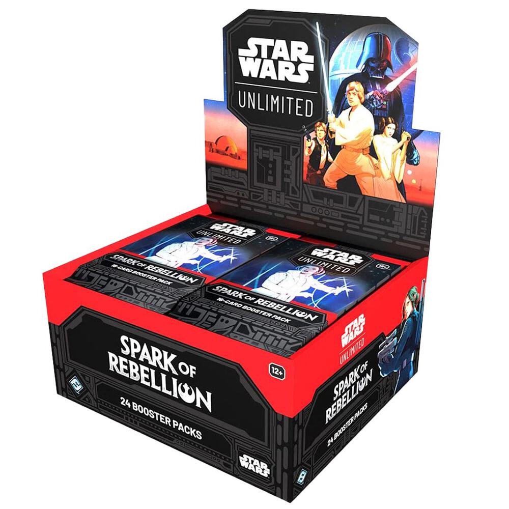 Star Wars Unlimited: Spark of Rebellion Booster Display