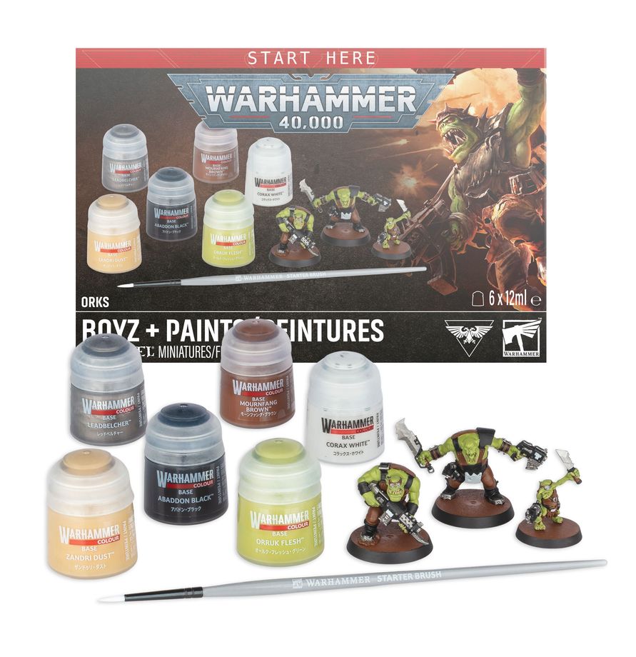 Boyz + Paints Orks