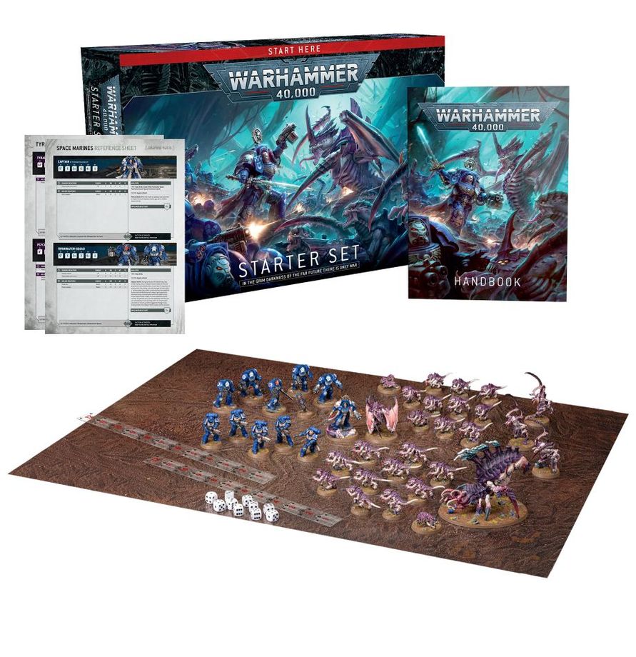 Warhammer 40k Starter Set Space Marines Tyranids
