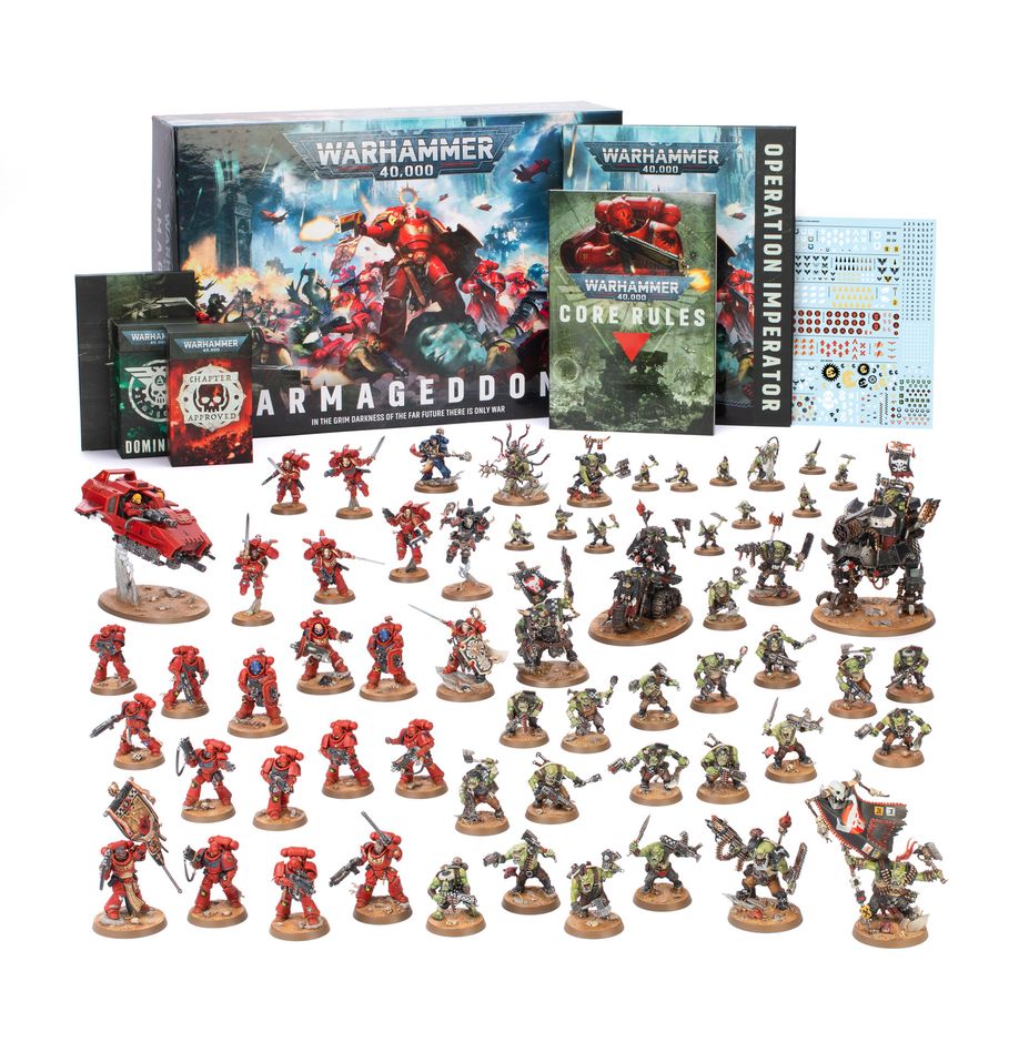 Preorder: Warhammer 40,000: Armageddon Blood Angels Orks Space Marines