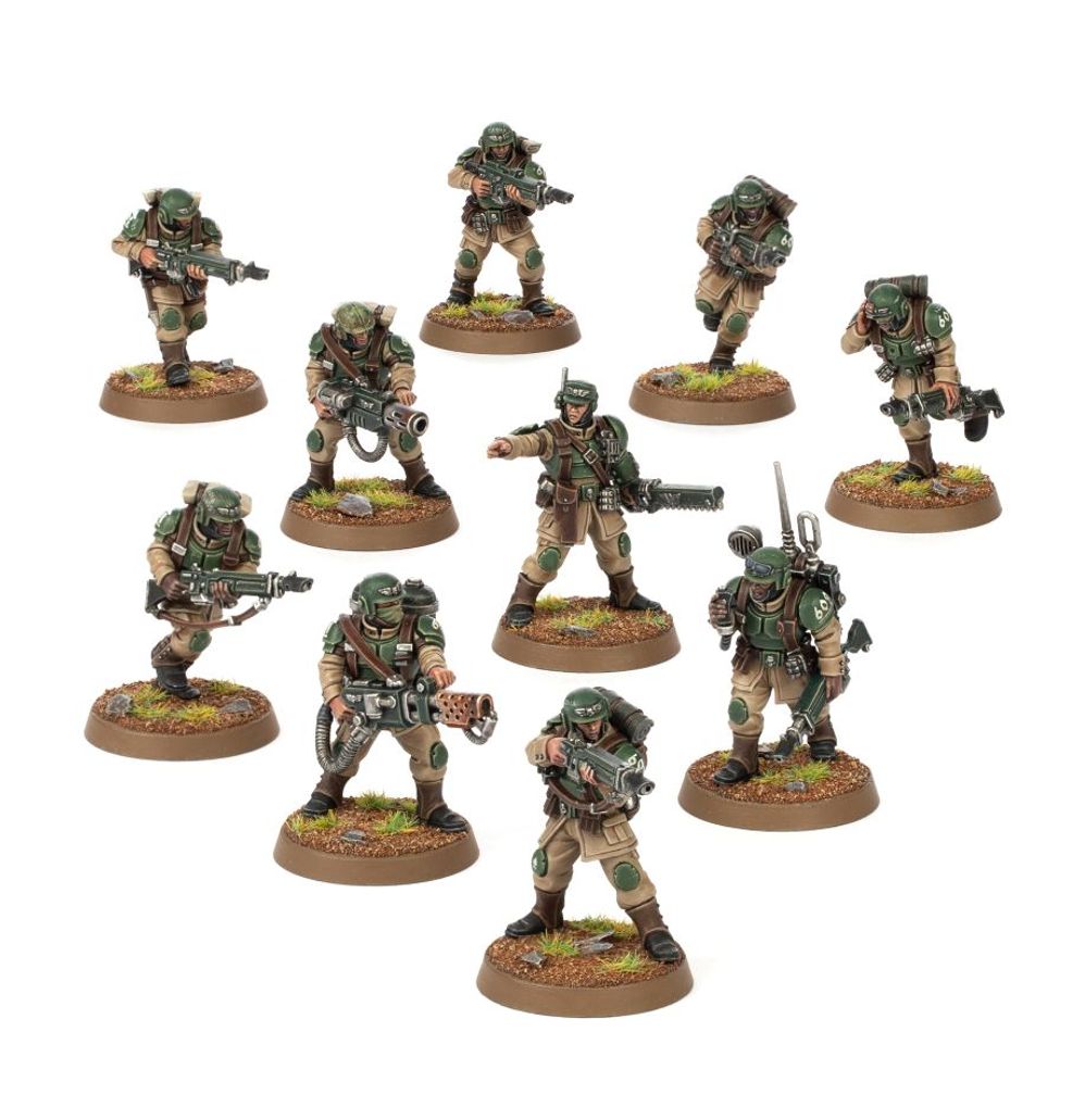 Cadian Shock Troops Astra Militarum