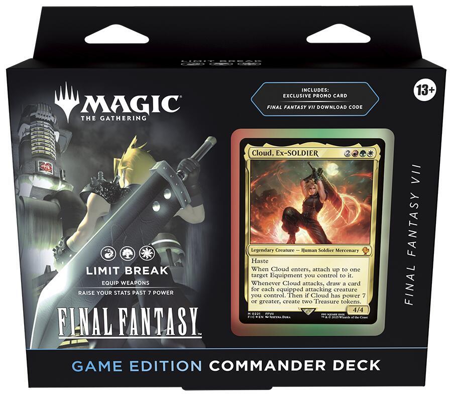 FINAL FANTASY Commander Deck - FINAL FANTASY VII Limit Break (Game Edition) - Commander: FINAL FANTASY