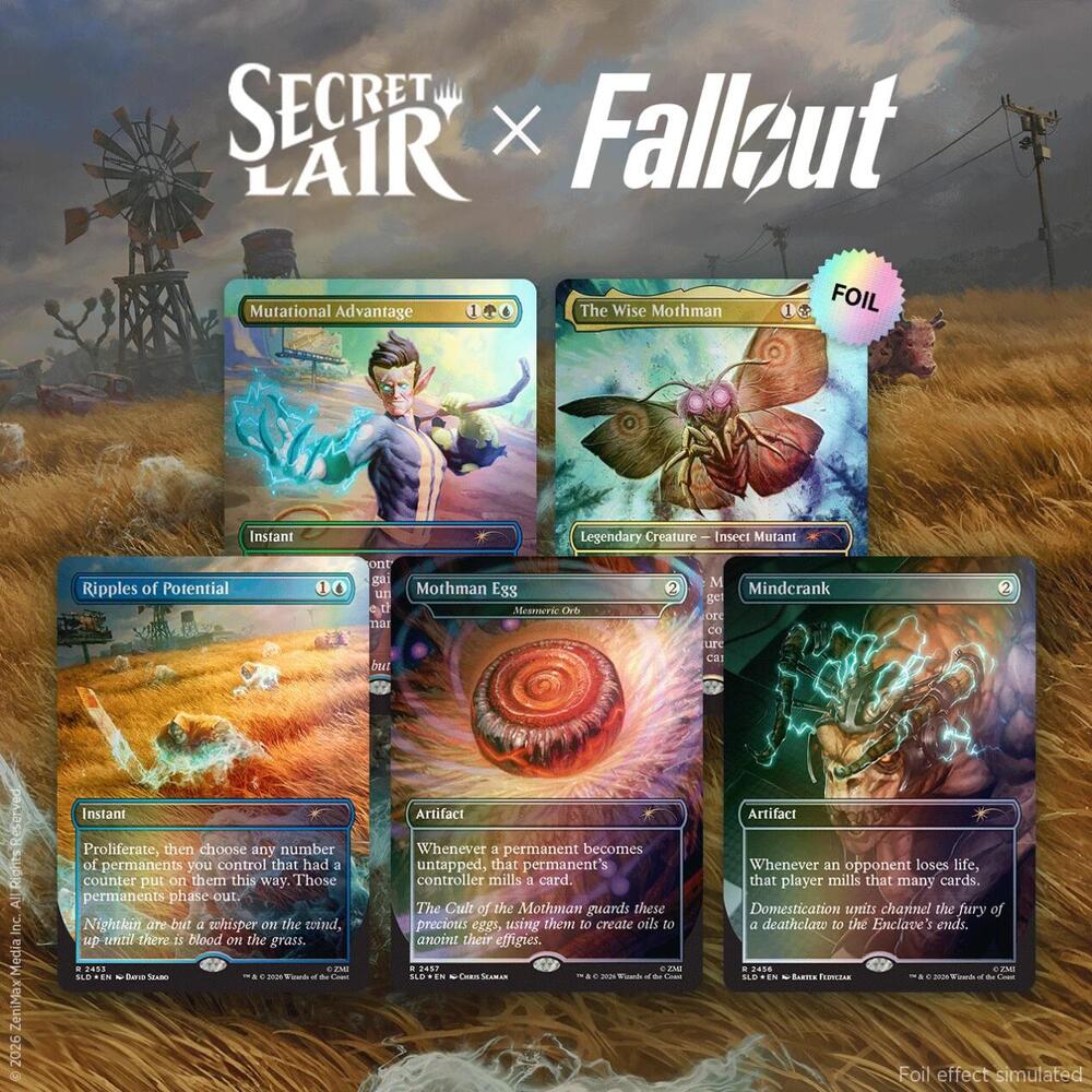 Magic the GatheringSecret Lair Drop: Secret Lair x Fallout: Rad - Traditional Foil Edition